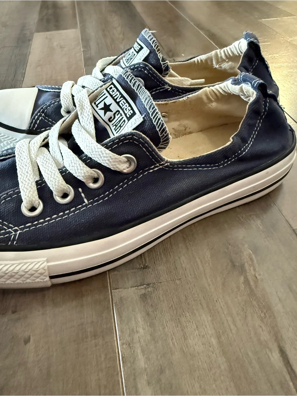 Converse Low Top Sneakers - Navy Blue - Picture 7 of 8